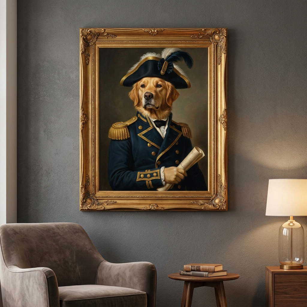 Pet Memorial Portrait